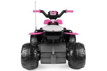 PEG PEREGO CORRAL T-REX 330W PINK w kolorystyce dla dziewczynki