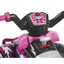 PEG PEREGO CORRAL T-REX 330W PINK w kolorystyce dla dziewczynki