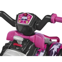 PEG PEREGO CORRAL T-REX 330W PINK w kolorystyce dla dziewczynki