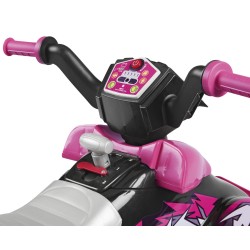 PEG PEREGO CORRAL T-REX 330W PINK w kolorystyce dla dziewczynki