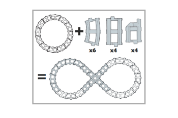 TORY dodatkowe do kolejki SANTA FE ÓSEMKA FIGURE 8