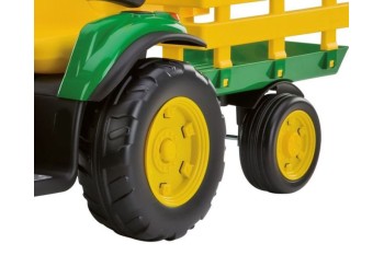 Peg Perego JOHN DEERE GROUND FORCE traktor na akumulator z przyczepą