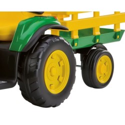 Peg Perego JOHN DEERE GROUND FORCE traktor na akumulator z przyczepą