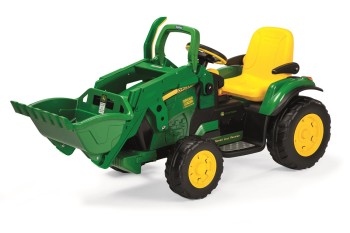 PEG PEREGO JOHN DEERE GROUND LOADER koparka na akumulator 12V na licencji JOHN  DEERE