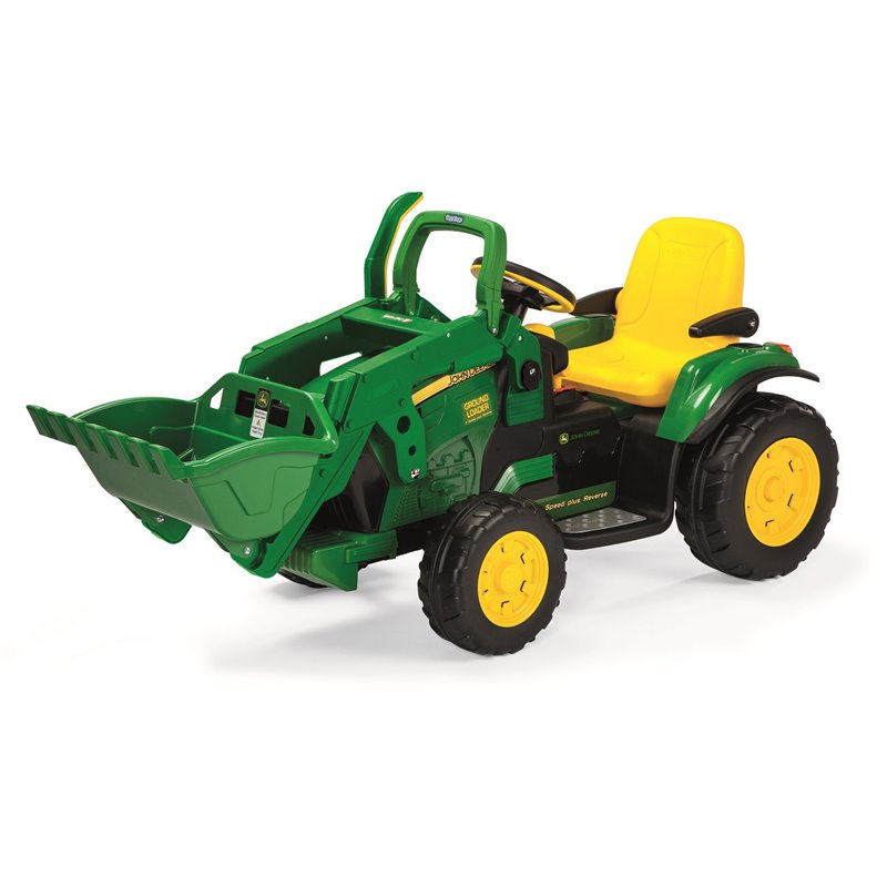 PEG PEREGO JOHN DEERE GROUND LOADER koparka na akumulator 12V na licencji JOHN  DEERE