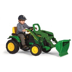 PEG PEREGO JOHN DEERE GROUND LOADER koparka na akumulator 12V na licencji JOHN  DEERE