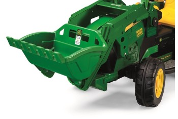 PEG PEREGO JOHN DEERE GROUND LOADER koparka na akumulator 12V na licencji JOHN  DEERE