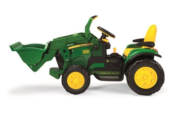 PEG PEREGO JOHN DEERE GROUND LOADER koparka na akumulator 12V na licencji JOHN  DEERE