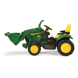 PEG PEREGO JOHN DEERE GROUND LOADER koparka na akumulator 12V na licencji JOHN  DEERE