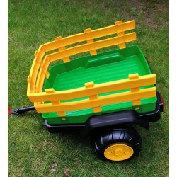 PEG PEREGO JOHN DEERE DUAL FORCE Przyczepa