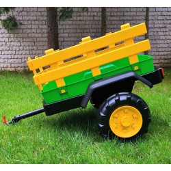 PEG PEREGO JOHN DEERE DUAL FORCE Przyczepa