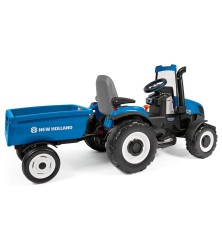 Peg Perego NEW HOLLAND traktor 12V z przyczepą