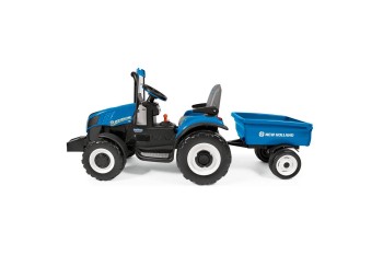 Peg Perego NEW HOLLAND traktor 12V z przyczepą