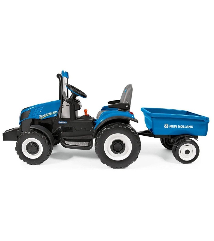 Peg Perego NEW HOLLAND traktor 12V z przyczepą