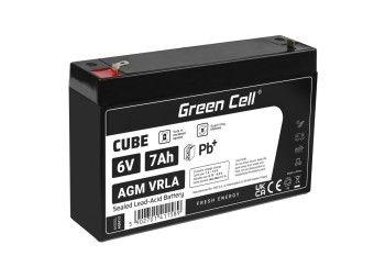 Akumulator Green Cell 6V 7Ah AGM