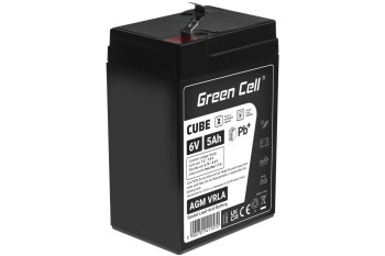 Akumulator Green Cell 6V 5Ah AGM