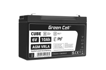 Akumulator Green Cell 6V 10Ah AGM