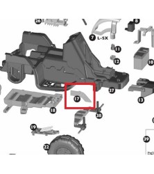 Nakładka boczna Traktor Peg Perego