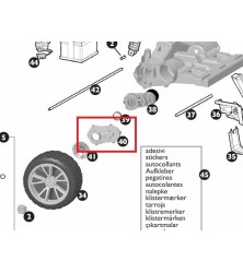 Osłona przekładni napędowej PRO Peg Perego