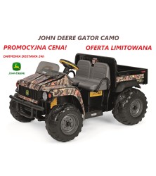 Peg Perego JOHN DEERE GATOR CAMO ciężarówka wywrotka na licencji