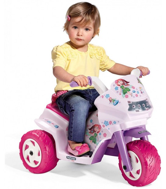MINI FAIRY motor trójkołowy dla najmłodszych dziewczynek od 1 roku