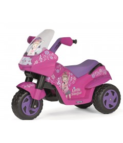 Litle Singer motor trójkołowy dla najmłodszych dziewczynek od 1 roku