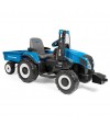 Peg Perego NEW HOLLAND traktor na akumulator z przyczepą