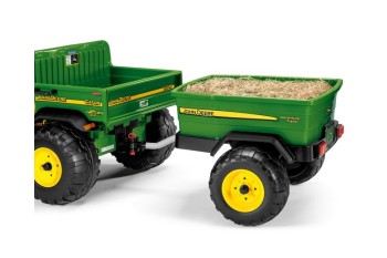 PEG PEREGO JOHN DEERE ADVENTURE TRAILER wielka przyczepa do pojazdów GATOR na licencji JOHN DEERE