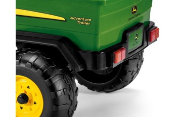 PEG PEREGO JOHN DEERE ADVENTURE TRAILER wielka przyczepa do pojazdów GATOR na licencji JOHN DEERE