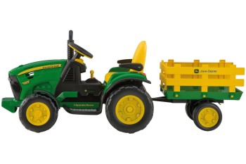 Peg Perego JOHN DEERE GROUND FORCE traktor na akumulator z przyczepą