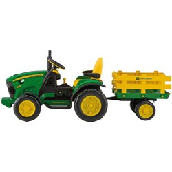 Peg Perego JOHN DEERE GROUND FORCE traktor na akumulator z przyczepą