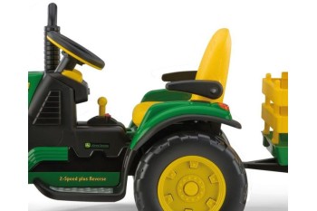 Peg Perego JOHN DEERE GROUND FORCE traktor na akumulator z przyczepą