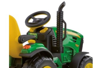 Peg Perego JOHN DEERE GROUND FORCE traktor na akumulator z przyczepą