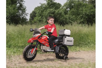 PEG PEREGO DUCATI ENDURO motor na akumulator oryginał DUCATI