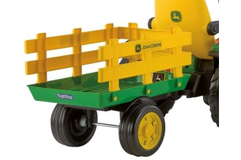 Peg Perego JOHN DEERE GROUND FORCE traktor na akumulator z przyczepą